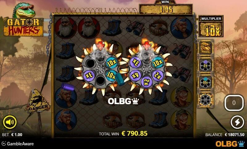 Gator Hunters slot Apex Predator Spins feature screenshot