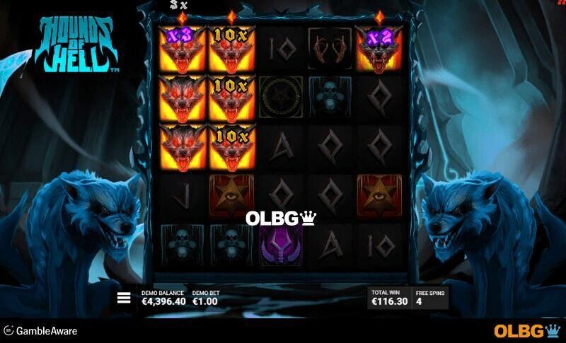 Hounds of Hell slot Who Let The Hounds Out?!? Bonus feature screenshot
