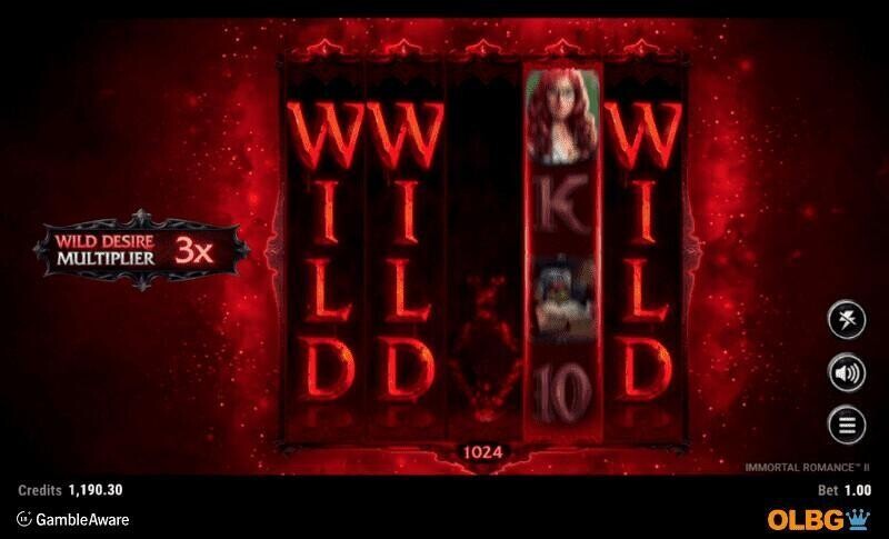 Immortal Romance 2 slot Wild Desire feature image