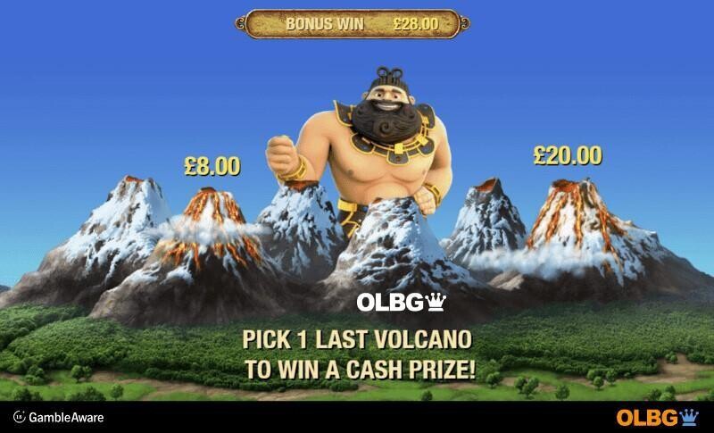 Jackpot Giant slot Giant Bonus feature screenshot