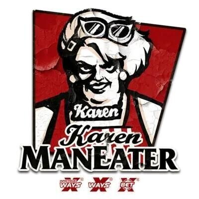 Karen Maneater Slot Logo from NoLimit City