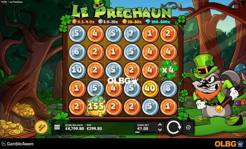 Le Prechaun slot Golden Squares screenshot