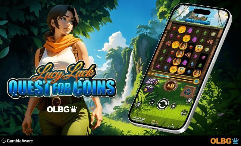 Lucy Luck and the Quest for Coins slot mobile screenshot