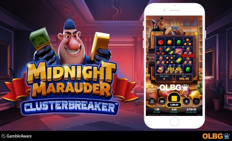 Midnight Marauder ClusterBreaker slot mobile screenshot