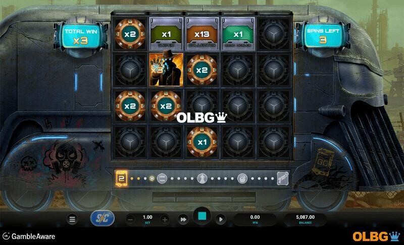 Money Train 5 slot Money Cart Bonus feature screenshot mockup