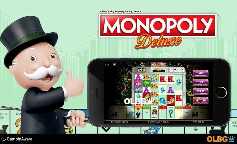 Monopoly Deluxe slot mobile screenshot