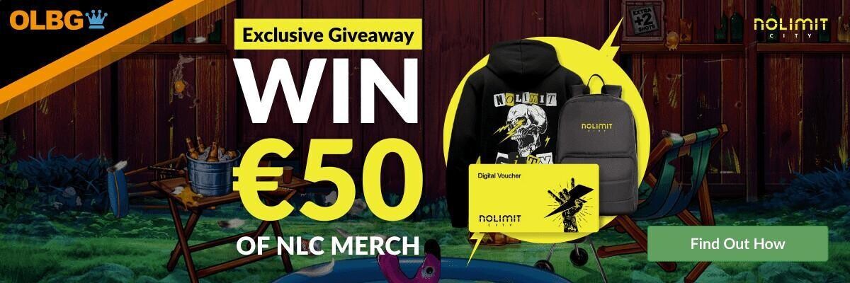 Nolimit City Merch Giveaway Promotion banner