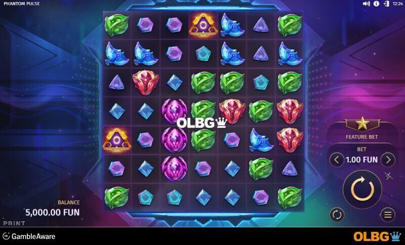 Phantom Pulse slot base game screenshot
