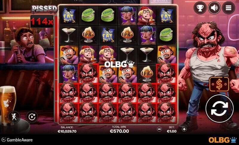 Pissed slot Hipster Attack feature screenshot