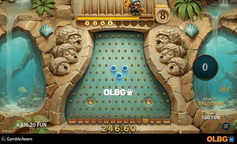 Pond of Plinko slot Plinko Bonus feature screenshot