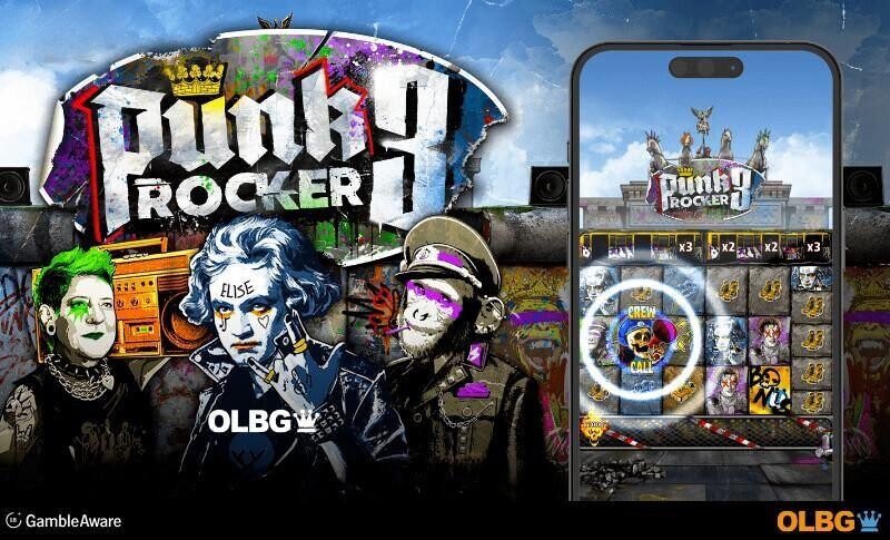 Punk Rocker 3 slot mobile screenshot