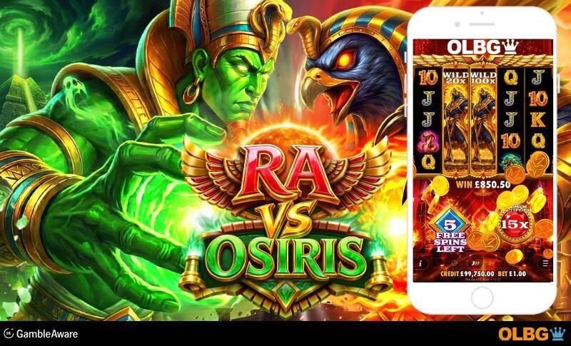 Ra vs Osiris slot mobile screenshot