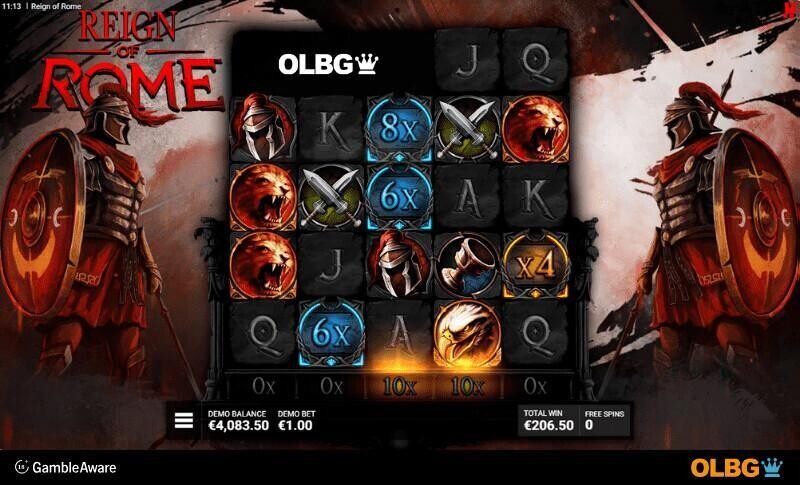 Reign of Rome slot This is Rome Bonus feature screenshot