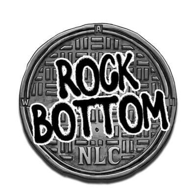 Rock Bottom Slot Logo from NoLimit City