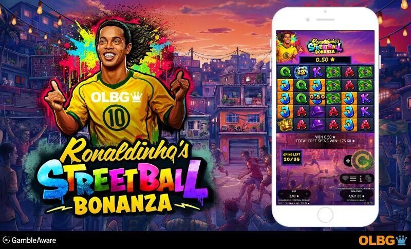 Ronaldinho's Streetball Bonanza Slot mobile screenshot