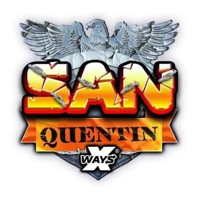 San Quentin xWays slot logo from NoLimit City