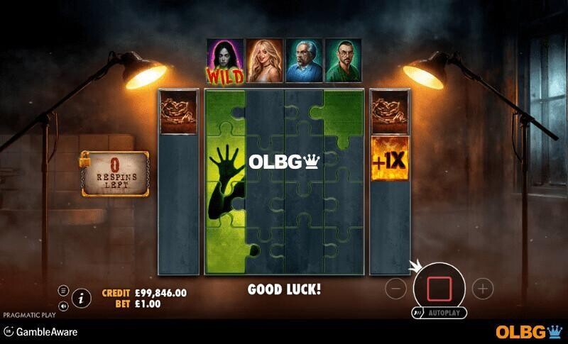 Sanatorium Secrets slot Puzzle feature screenshot