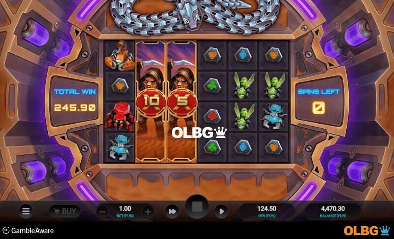 Snake Arena 2 slot Slayer Free Spins feature screenshot