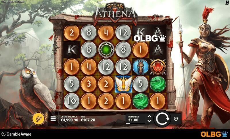 Spear of Athena slot Fortune Reveals feature screenshot