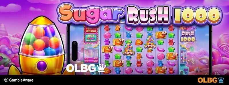 Sugar Rush 1000 slot banner