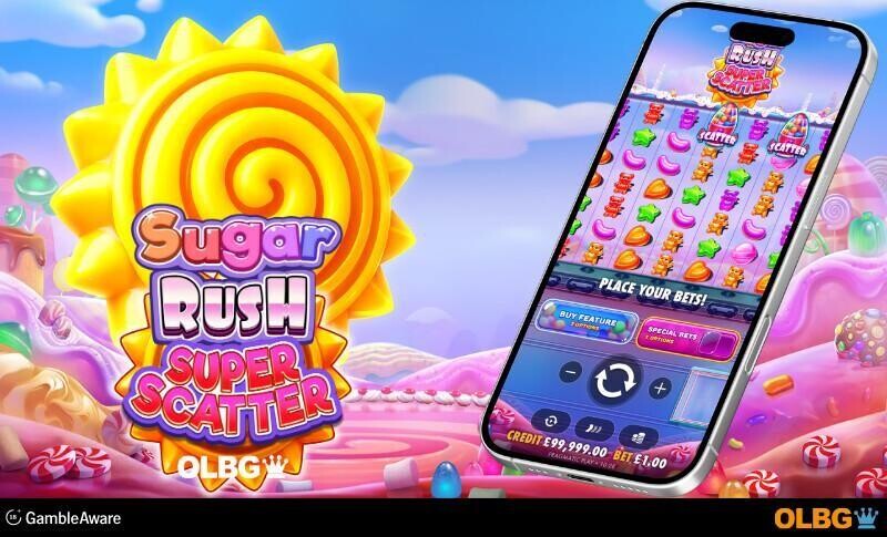Sugar Rush Super Scatter slot mobile screenshot
