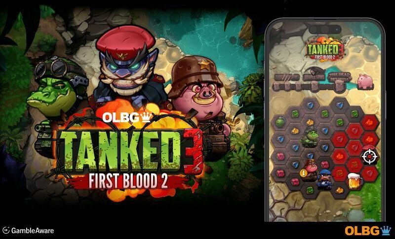 Tanked 3: First Blood 2 slot mobile screenshot