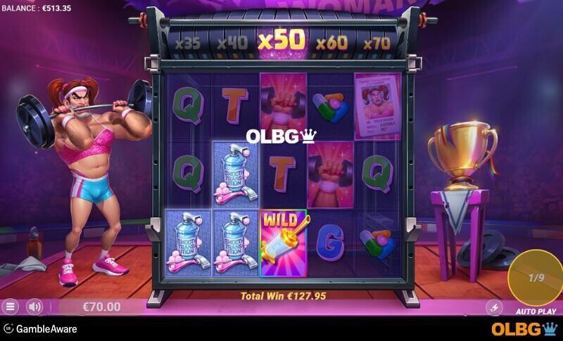 Transformers slot Transcending Free Spins feature screenshot