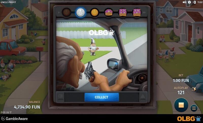 Uncle Profit slot Gnome Shooting Gallery feature screenshot