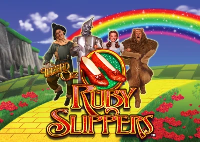 Wizard of Oz Ruby Slippers Slot
