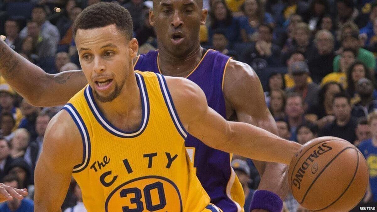 Steph Curry during a match