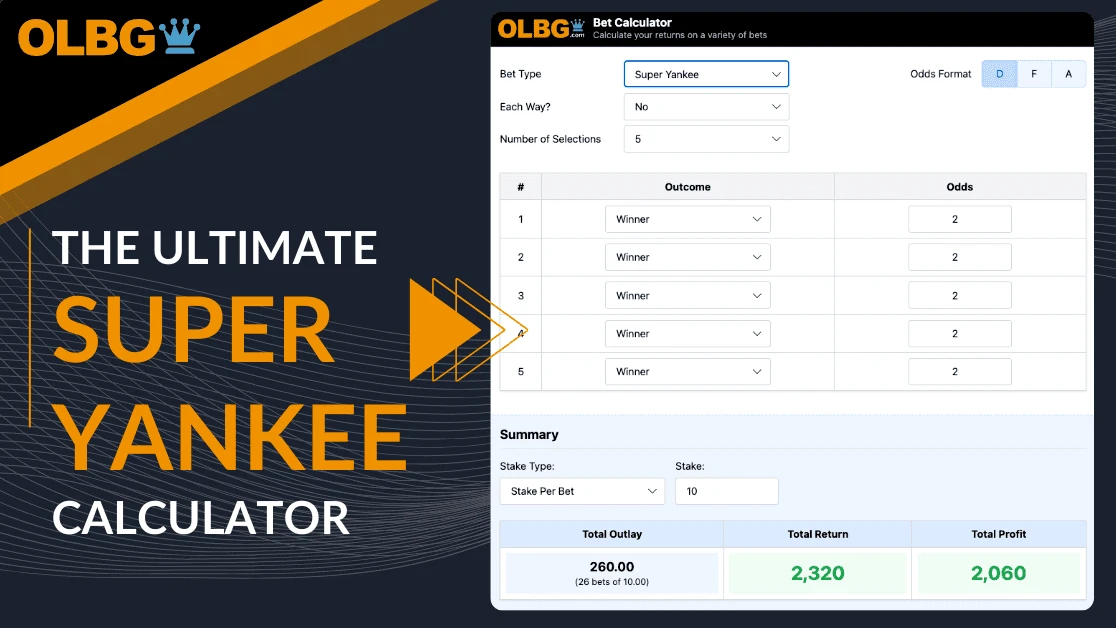 📈The Super Yankee Bet Calculator: Work Out Your Betting Returns!