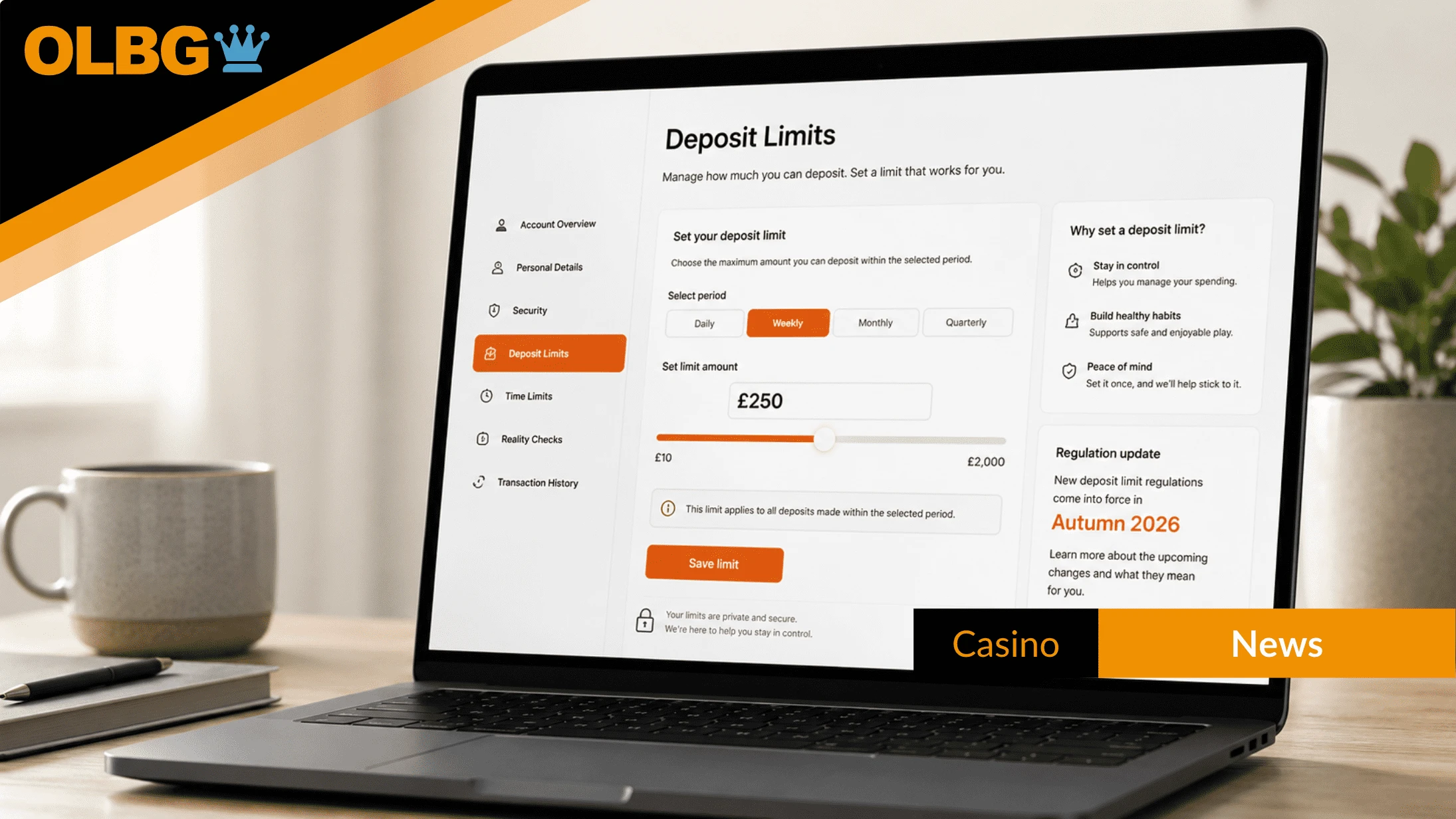 New Casino Deposit Rules Hit Delay - But Autumn Deadline Is Firm
