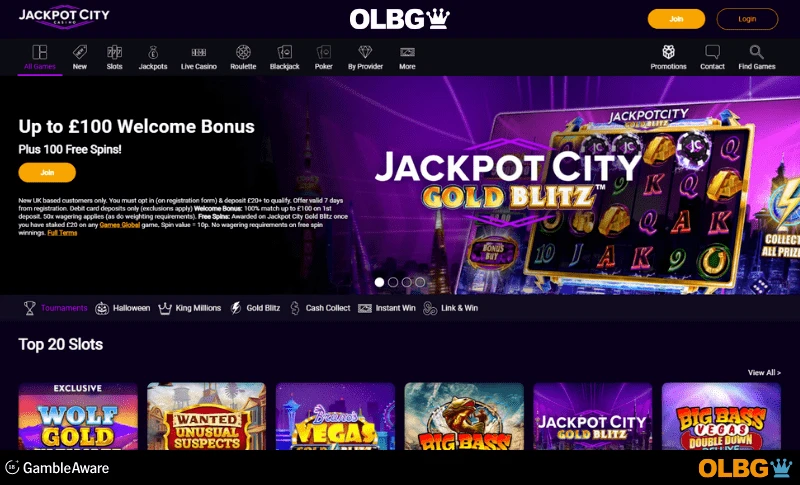 Jackpot City Casino Welcome Offer banner