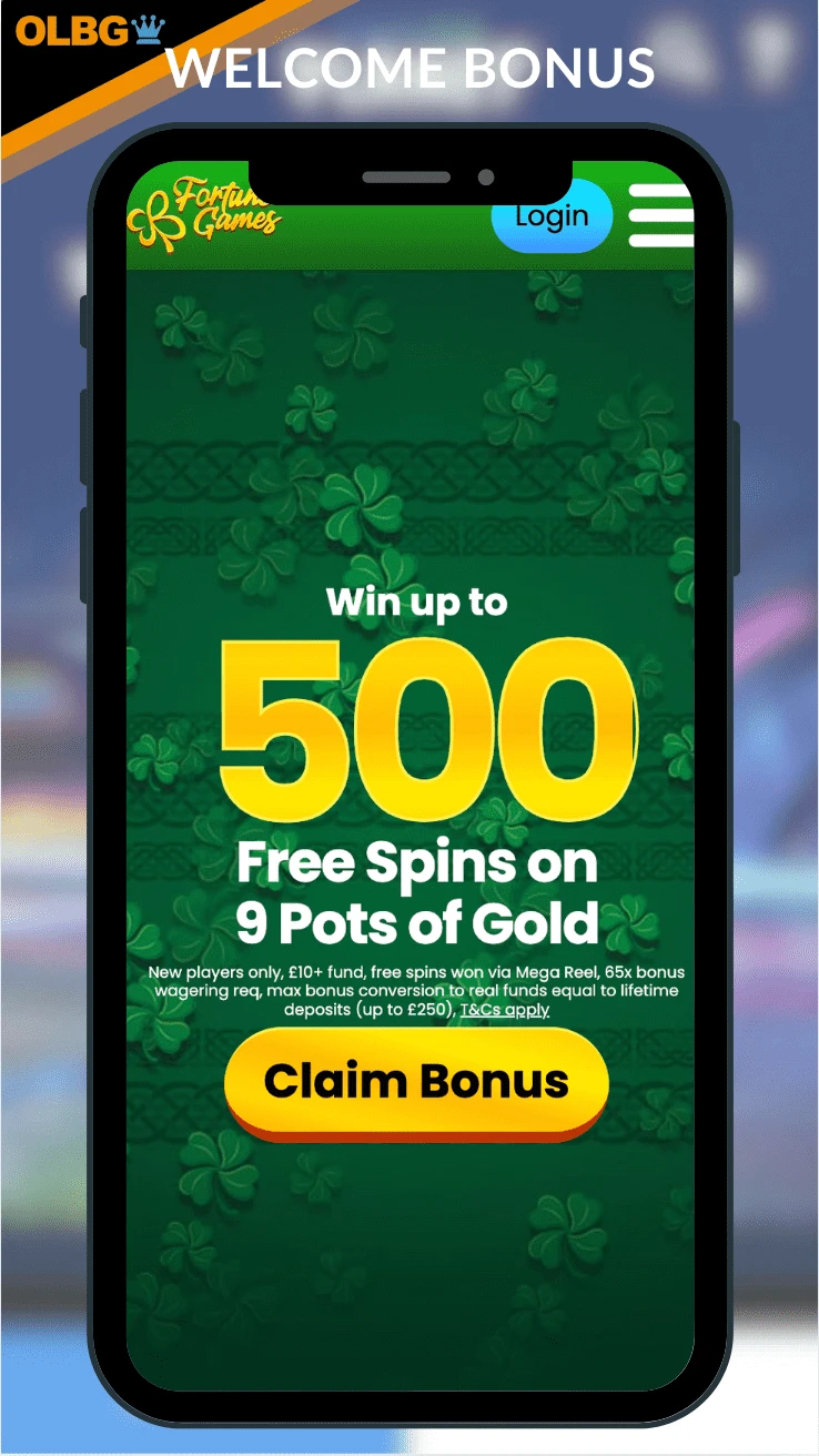 The Fortune Games Casino welcome bonus