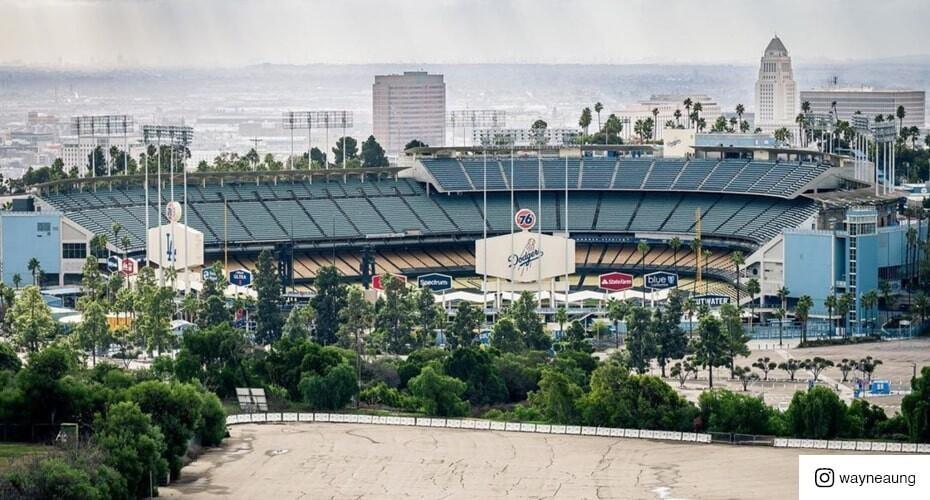 most instagrammable North America Dodger Stadium
