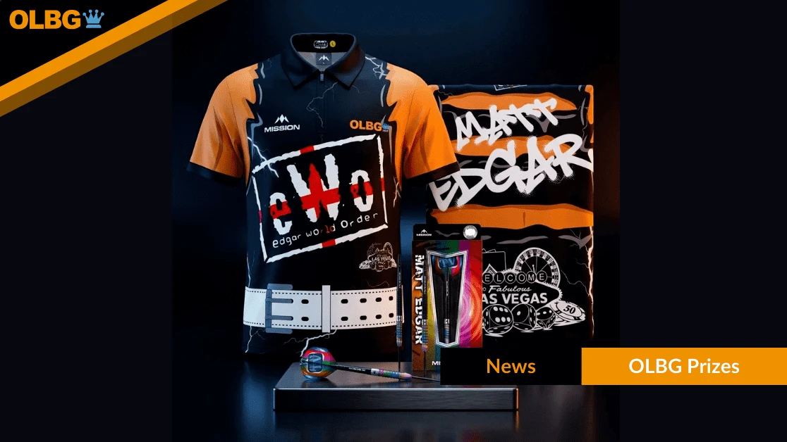 Win Matt Edgar's Match-Worn Shirt from the WDF World Open in Las Vegas with OLBG Prizes