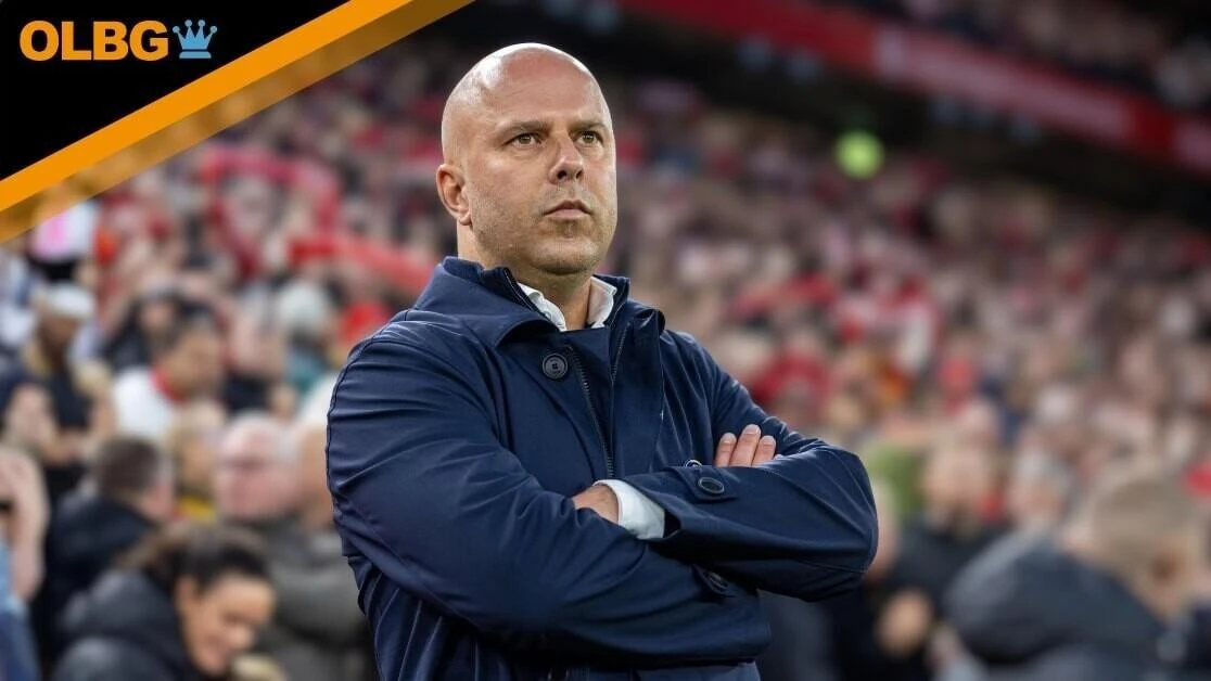 Liverpool's manager Arne Slot reacts before the English Premier League match between Liverpool and Manchester City in Liverpool, Britain, on Dec. 1