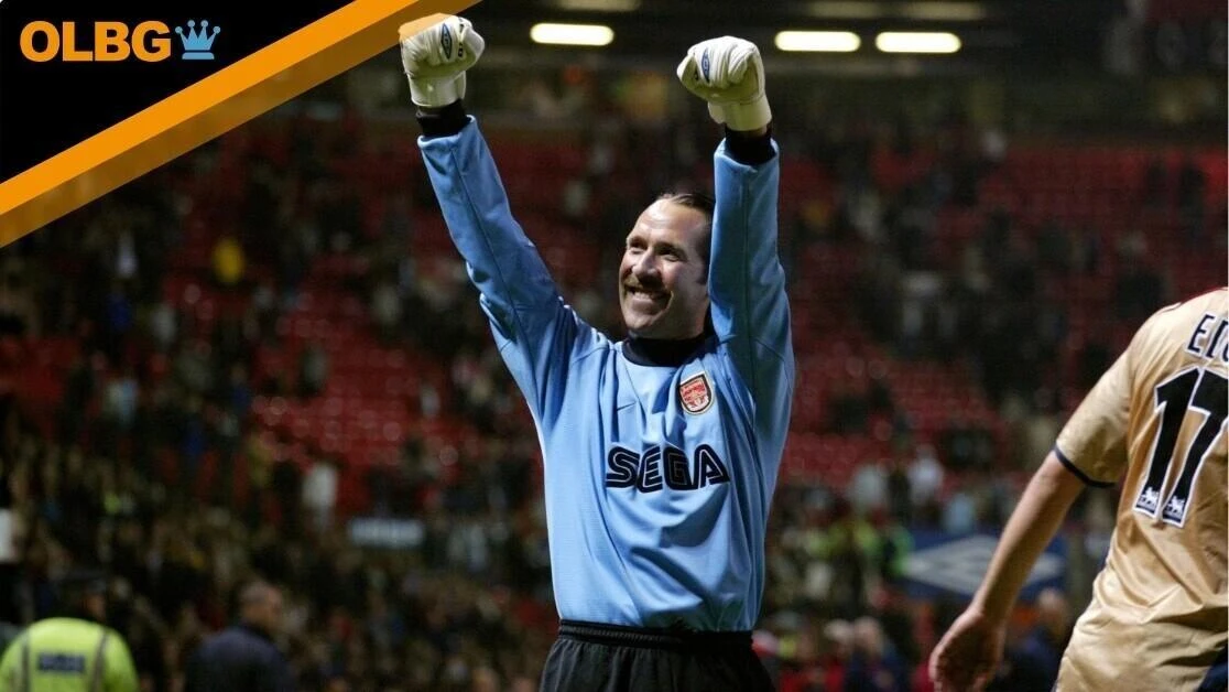 David Seaman Arsenal FC Old Trafford Manchester 8 May 2002