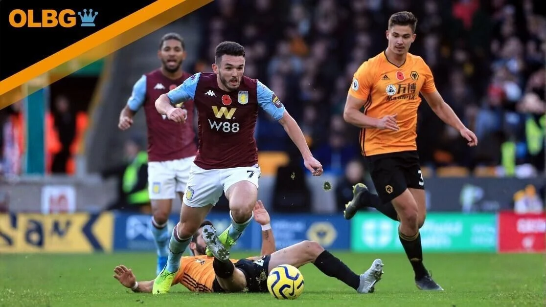 Aston Villa's John McGinn in action