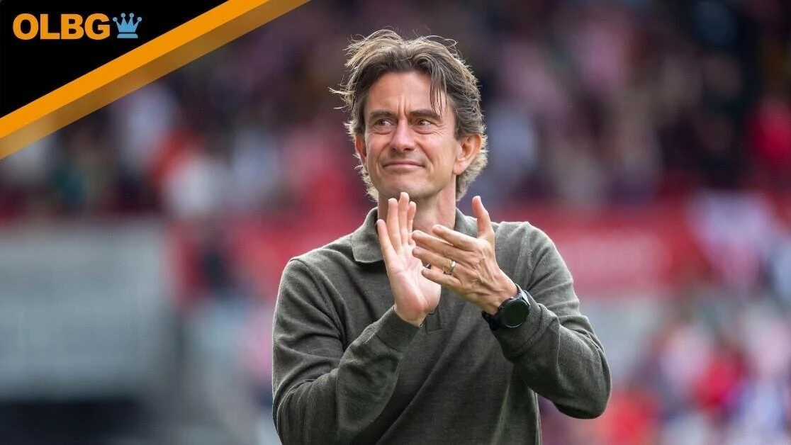 Gtech Community Stadium, Brentford on Sunday 18th May 2025.Brentford Manager, Thomas Frank, during the Premier League match between Brentford and Fulham at the Gtech Community Stadium, Brentford on Sunday 18th May 2025