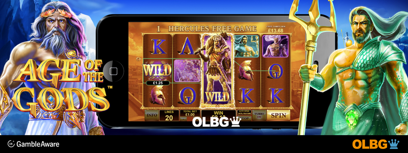 Age of the Gods slot mobile screenshot