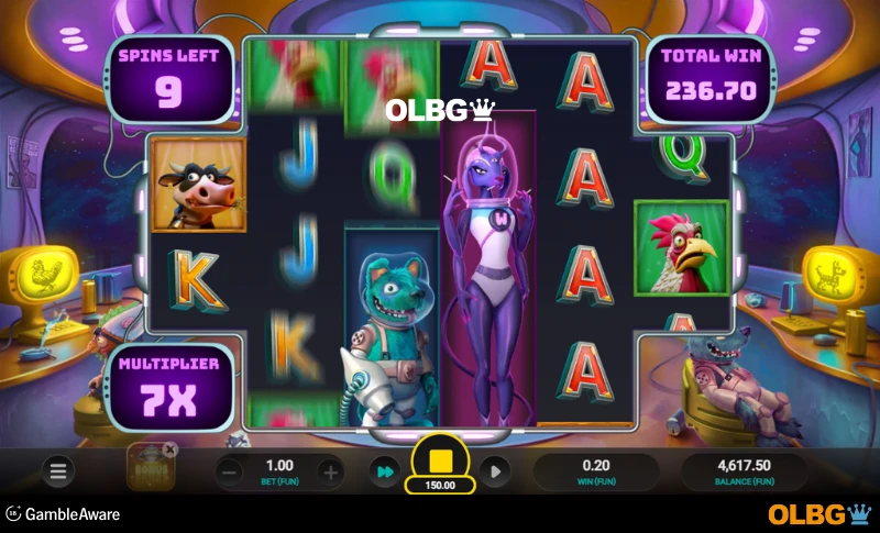 AgroCulture slot Abduction Bonus feature screenshot