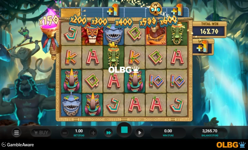 Beast Gains slot Multiplier Ladder Free Spins feature screenshot