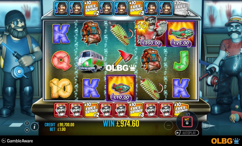 Big Bass Halloween 3 slot Free Spins feature screenshot