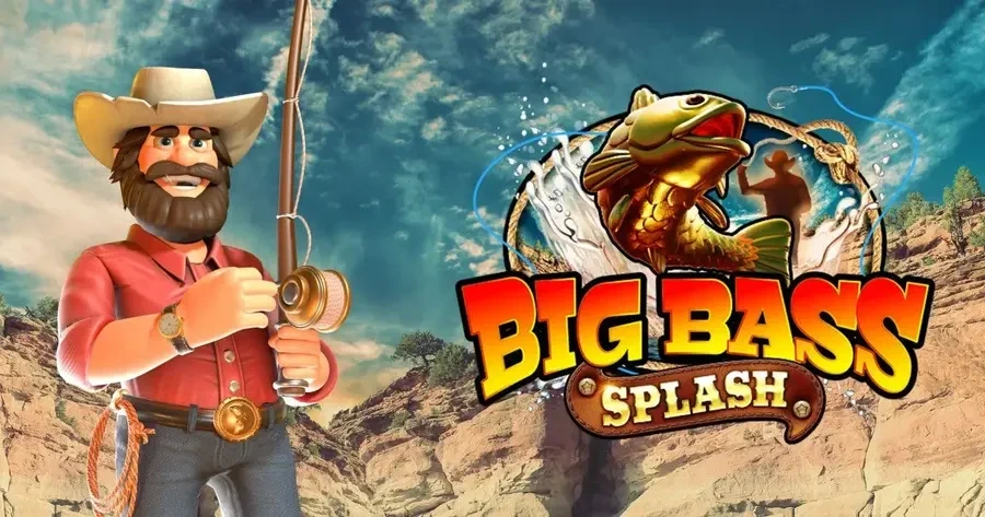 Big bass Splash Slot Game Logo