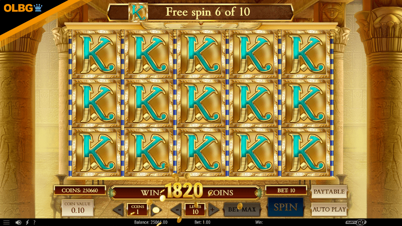 Book of Dead slot Free Spins feature screenshot