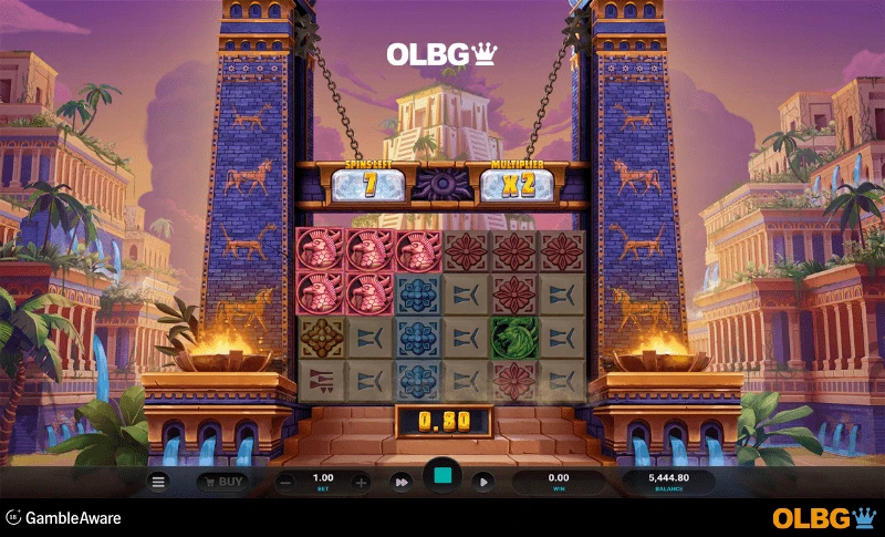 Conquer Babylon slot Bonus feature screenshot