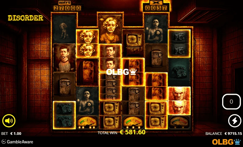 Disorder slot Severe Dissociative Identity Spins feature screenshot