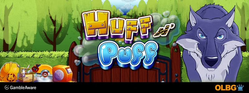 Huff N' Puff slot series banner