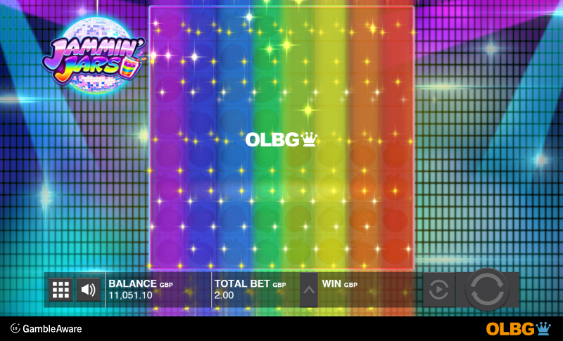 Jammin' Jars slot Rainbow feature screenshot